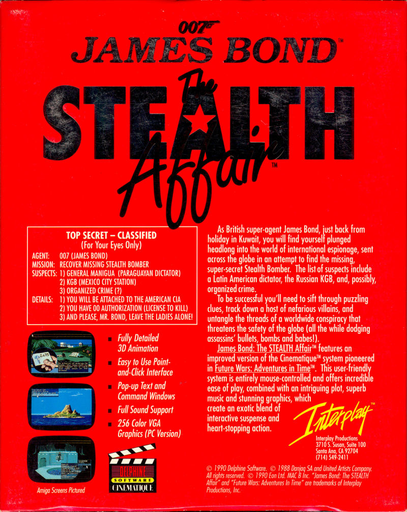 Operation Stealth — box-2D-back (WOR)
