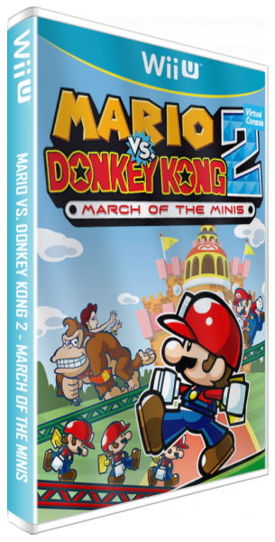 Mario vs. Donkey Kong 2 - March of the Minis — box-3D (WOR)