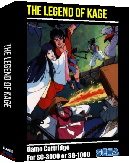Legend of Kage, The — box-3D (TW)