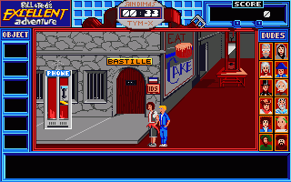 Bill And Ted's Excellent Adventure — ss (US)