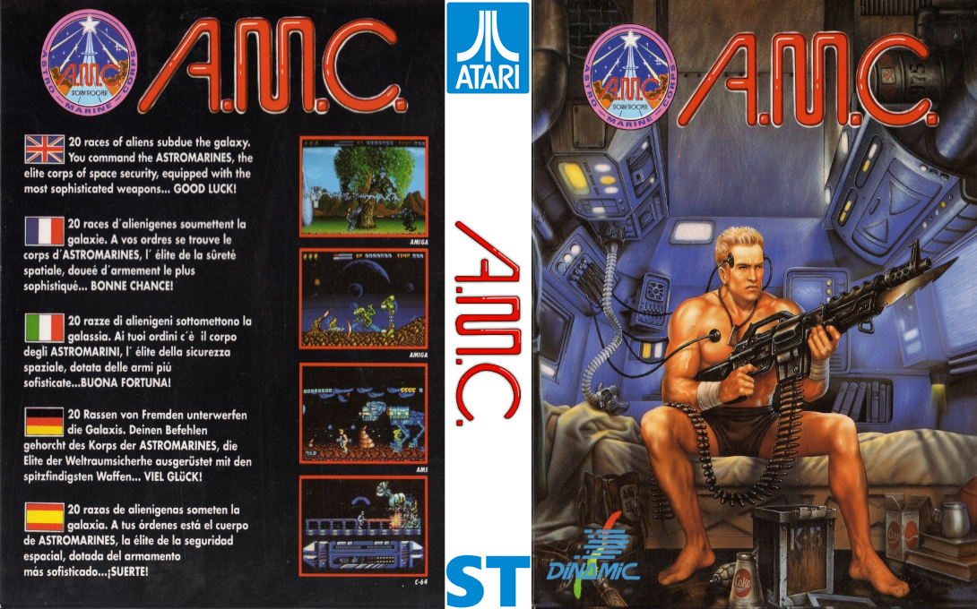 A.M.C. - Astro Marine Corps — box-texture (EU)
