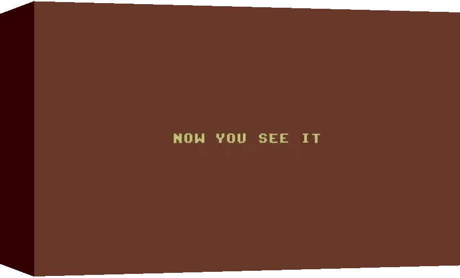 Now You See It — box-3D (WOR)
