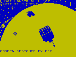 Lunar Lander Dulu 107 — sstitle (WOR)