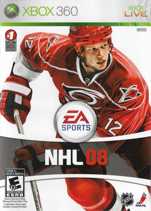 NHL 08 box art