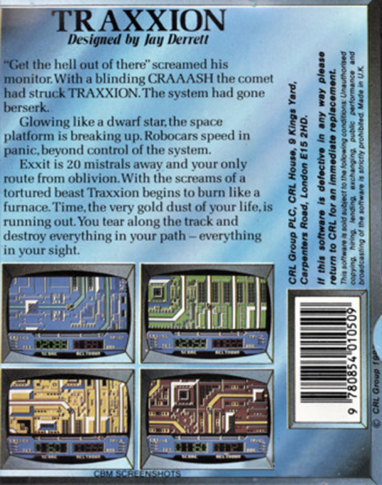 Traxxion — box-2D-back (EU)