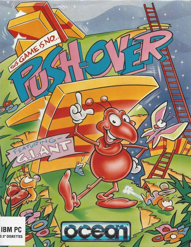 Push-over box art