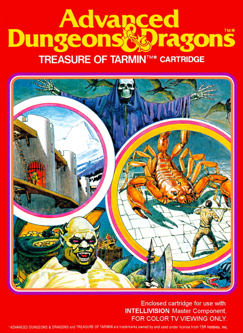 Advanced Dungeons and Dragons - Treasure of Tarmin box art
