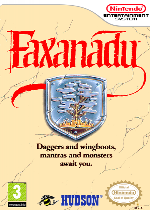 Faxanadu — box-2D (EU)