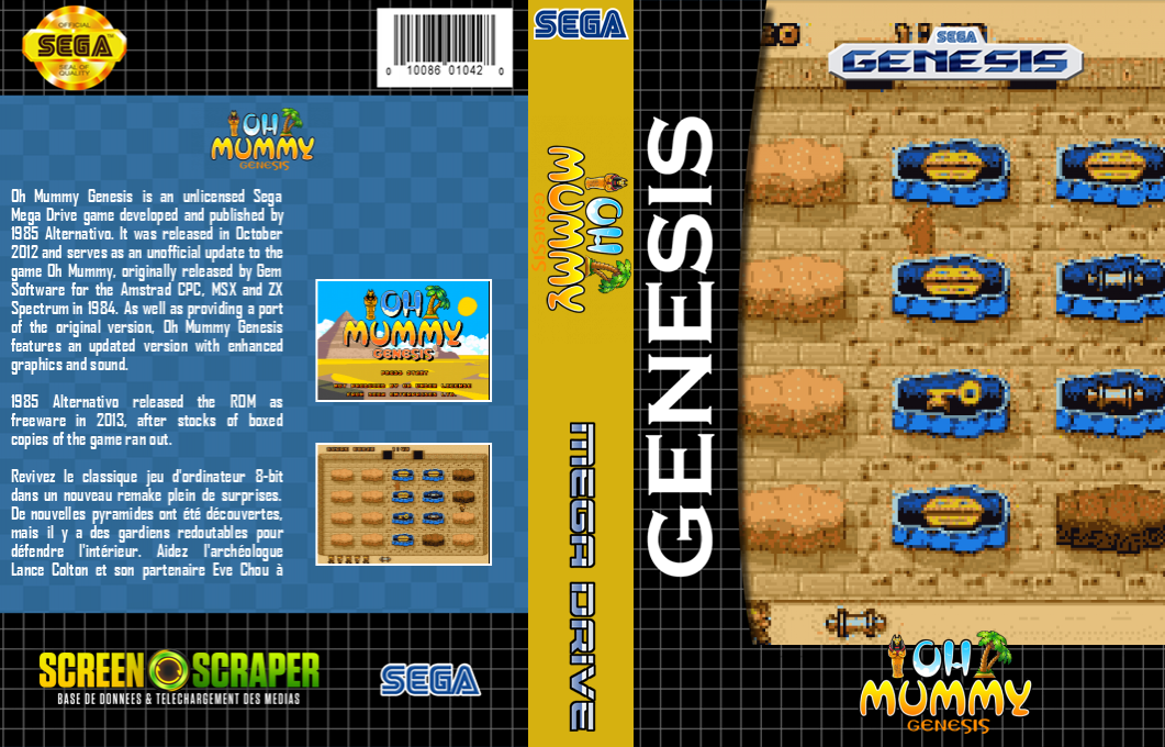 Oh Mummy Genesis — box-texture (SS)