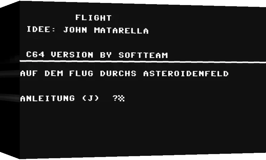 Flight : Auf dem Flug durchs Asteroidenfeld — box-3D (WOR)