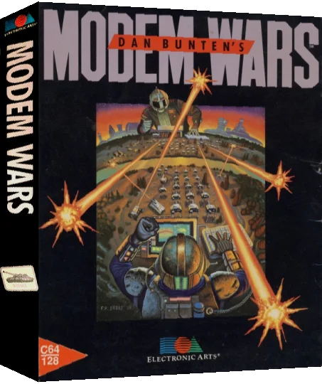 Modem Wars — box-3D (US)