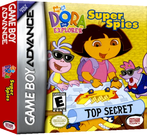 Dora the Explorer - Super Spies — box-3D (US)
