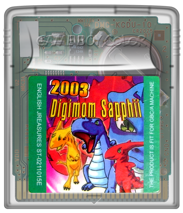 2003 Digimom Sapphii — support-2D (WOR)