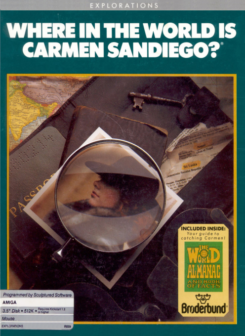Where in the World is Carmen Sandiego box art