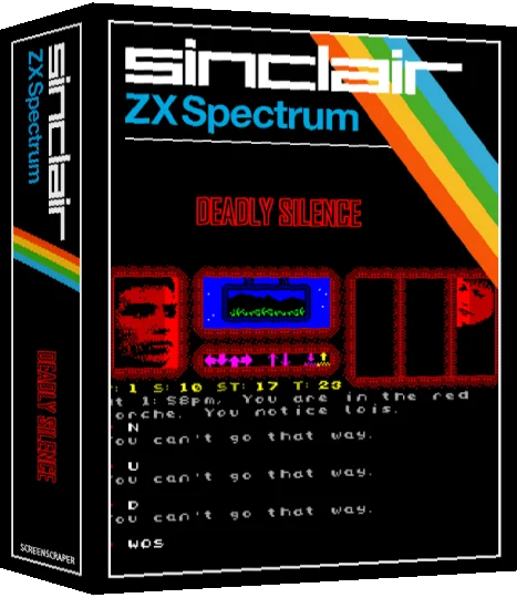 Deadly Silence — box-3D (SS)