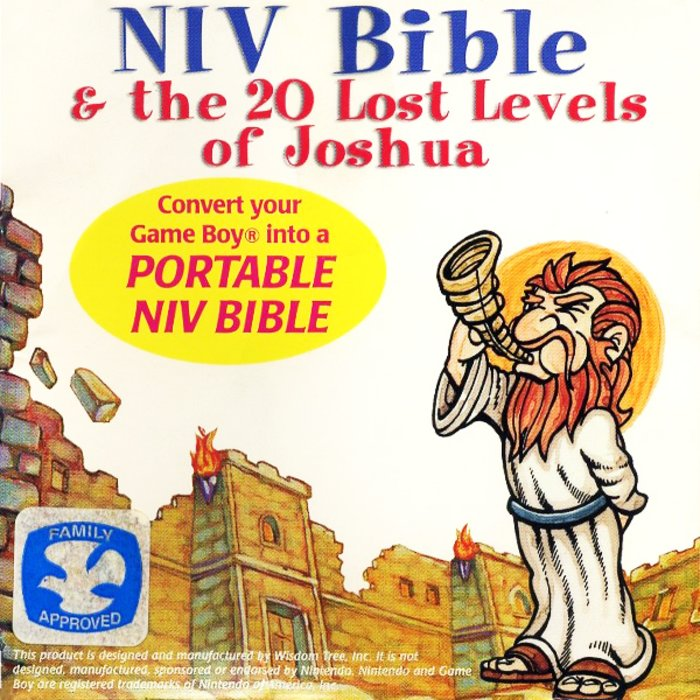 Niv Bible And The 20 Lost Levels Of Joshua box art