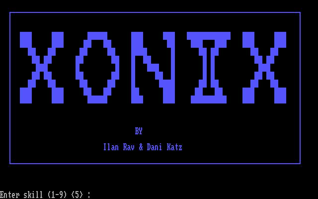Xonix — sstitle (WOR)