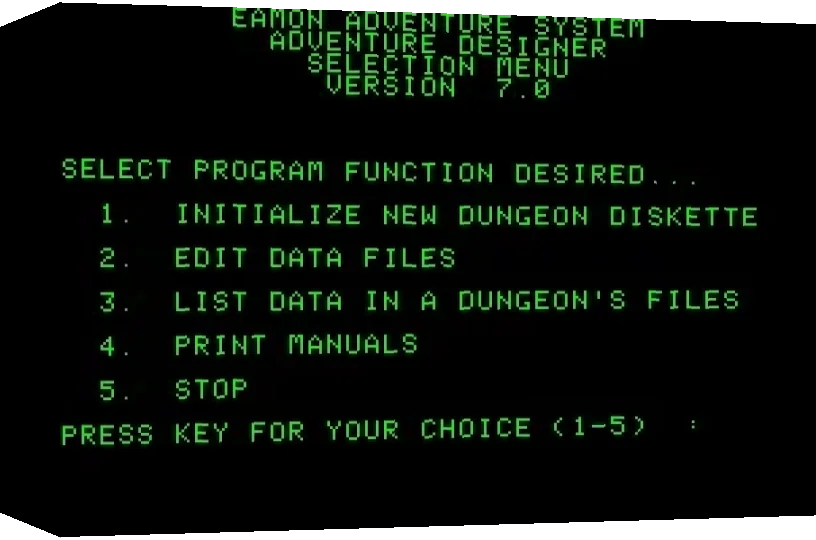 Eamon Adventure System Adventure Designer — box-3D (WOR)