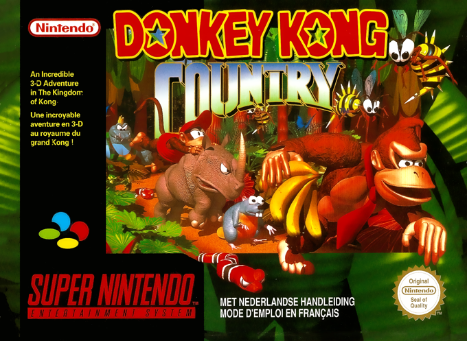 Donkey Kong Country — box-2D (EU)