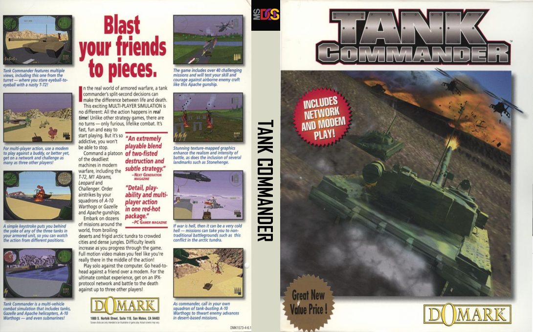 Tank Commander — box-texture (US)