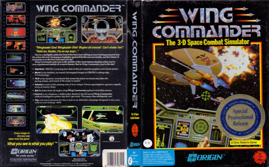 Wing Commander — box-texture (US)
