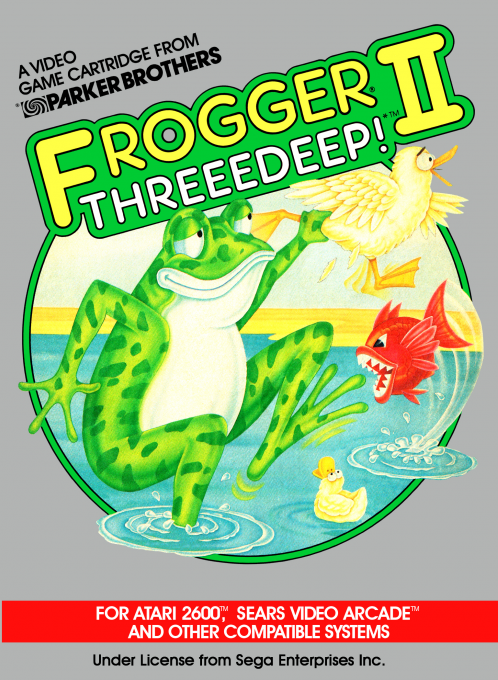 Frogger 2 - Threeedeep! box art