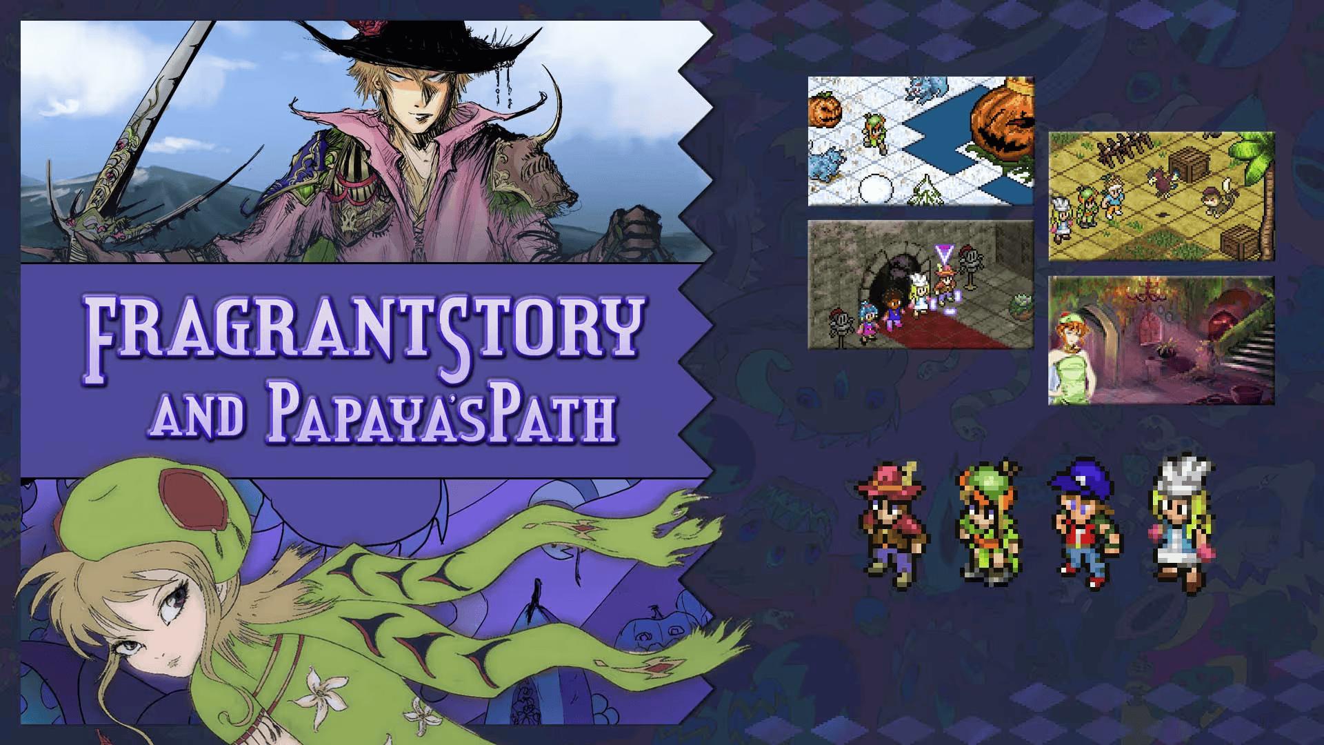 Fragrant Story And Papaya's Path — sstitle (WOR)