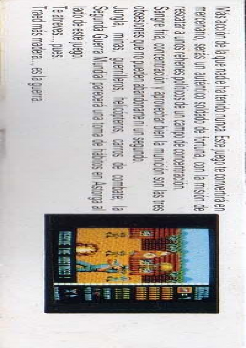 Operation Wolf — box-2D-back (SP)
