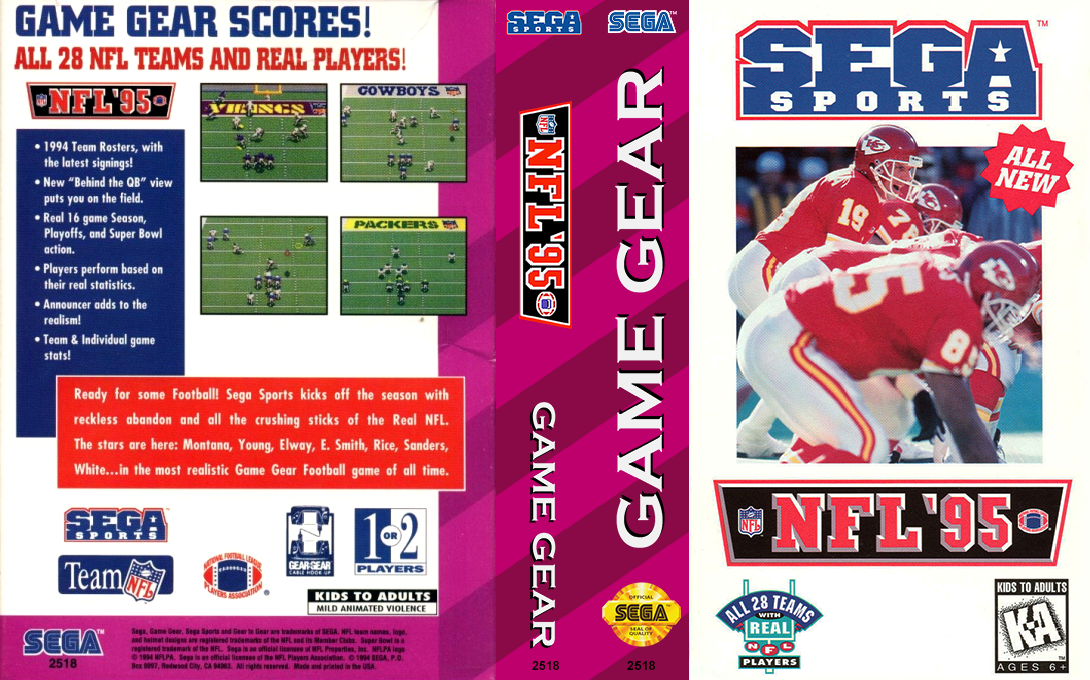 Nfl '95 — box-texture (US)