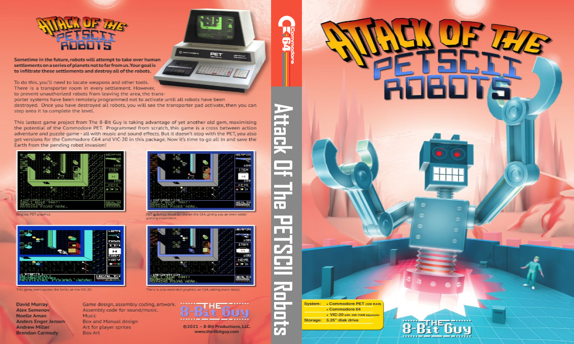 Attack Of The PETSCII Robots — box-texture (WOR)