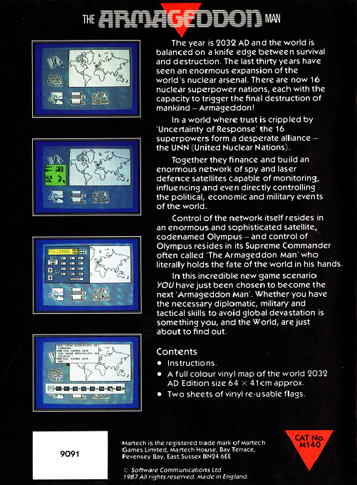 Armageddon Man, The — box-2D-back (EU)