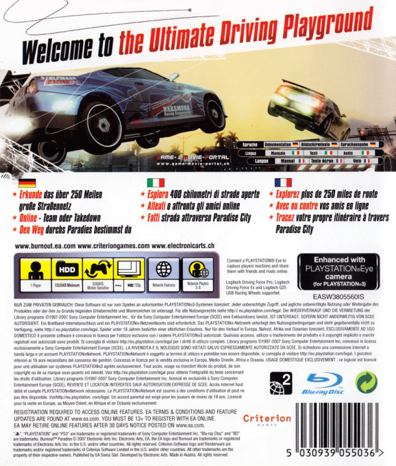 Burnout Paradise — box-2D-back (EU)