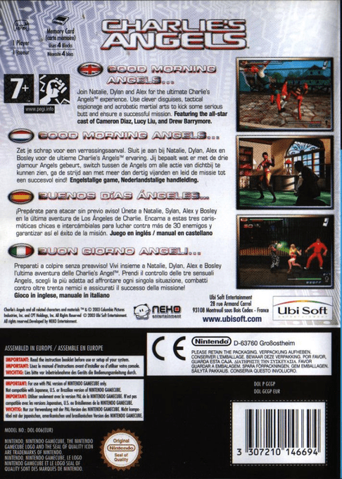 Charlie's Angels — box-2D-back (EU)