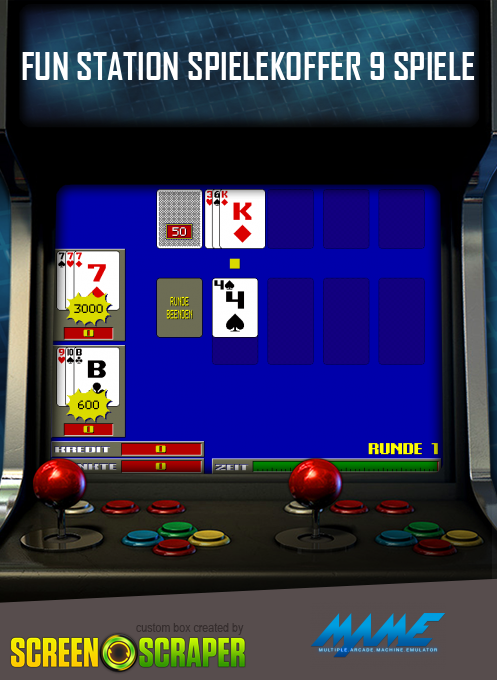 Fun Station Spielekoffer 9 Spiele box art