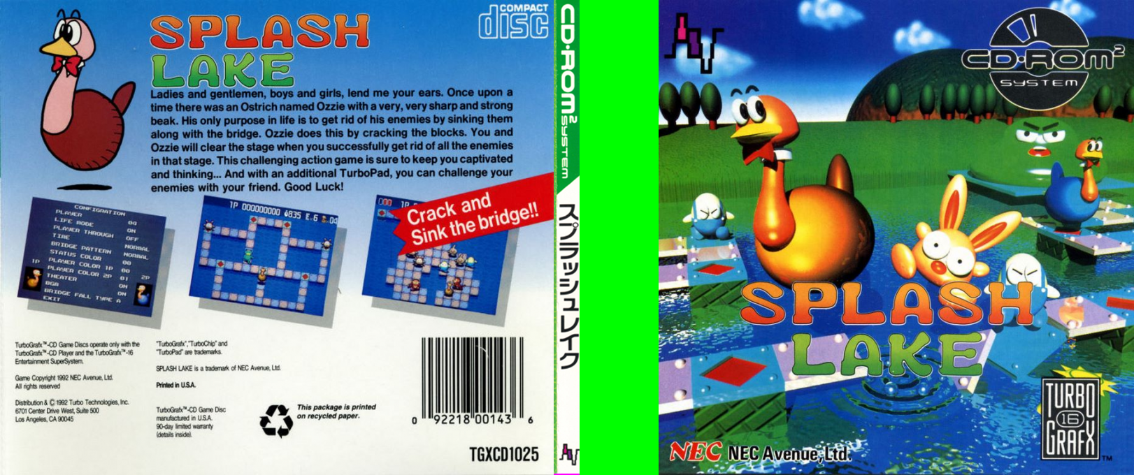 Splash Lake — box-texture (US)