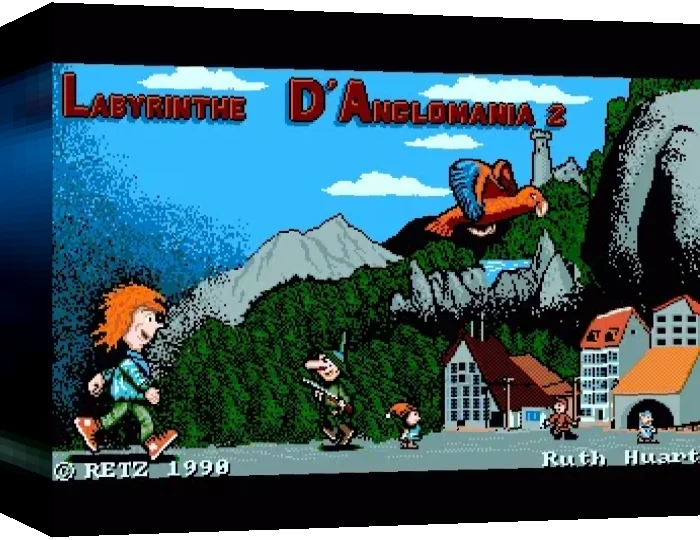 Labyrinthe d'Anglomania 2, Le — box-3D (FR)