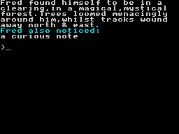 Quest for the Holy Something — ss (WOR)