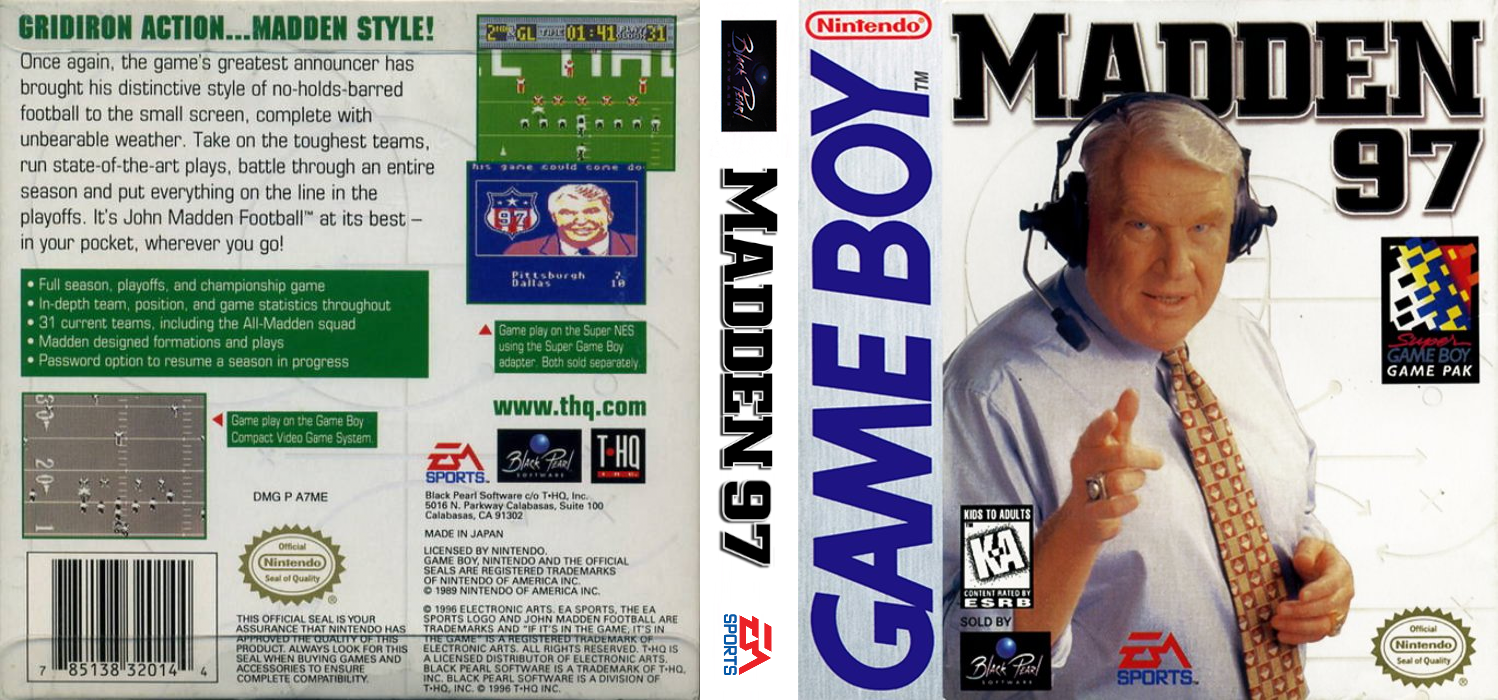 Madden '97 — box-texture (US)
