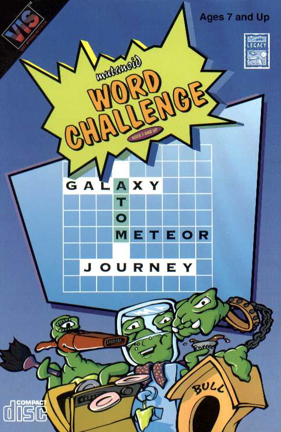 Mutanoid Word Challenge, The box art