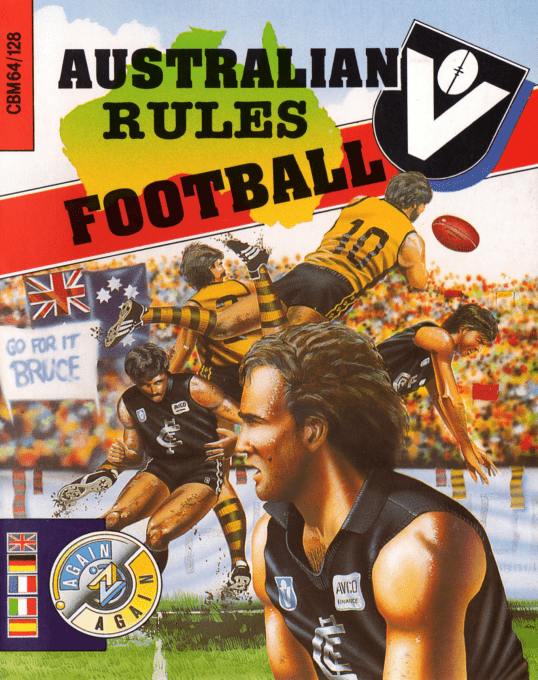 Australian Rules Football box art