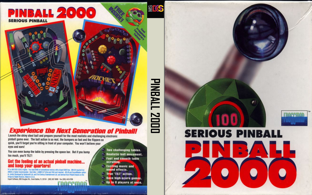 Pinball 2000 — box-texture (US)