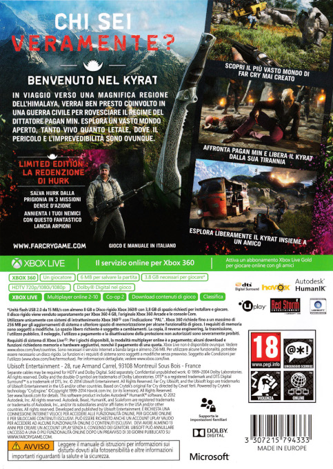 Far Cry 4 — box-2D-back (IT)