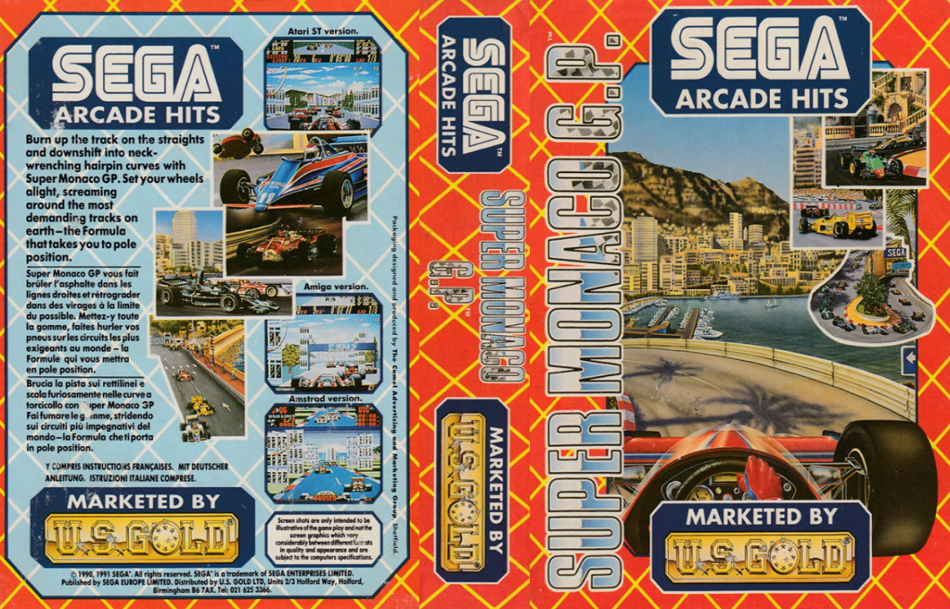 Super Monaco GP — box-texture (EU)