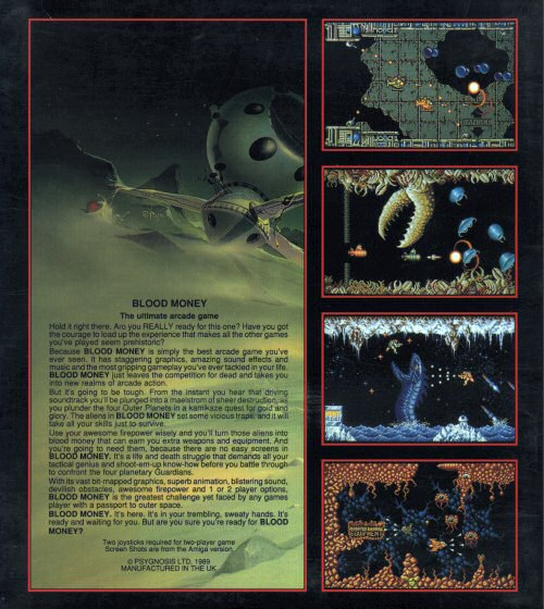 Blood Money — box-2D-back (EU)