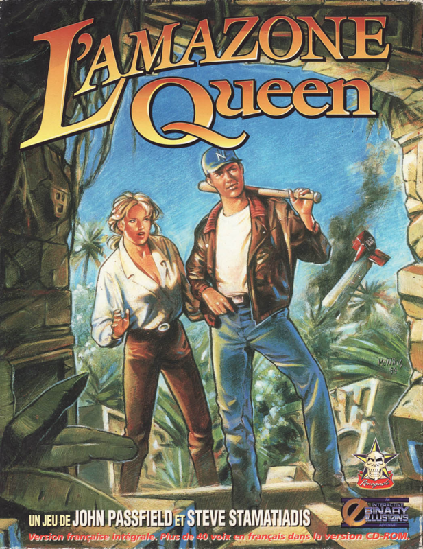 Flight Of The Amazon Queen — box-2D (FR)