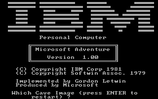 Microsoft Adventure — sstitle (US)