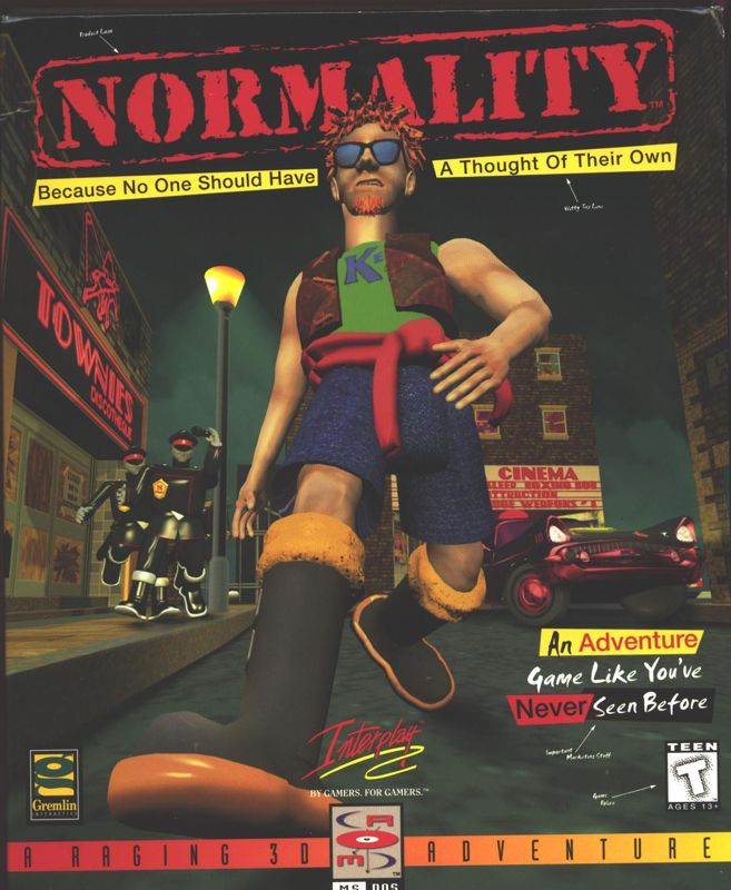 Normality box art