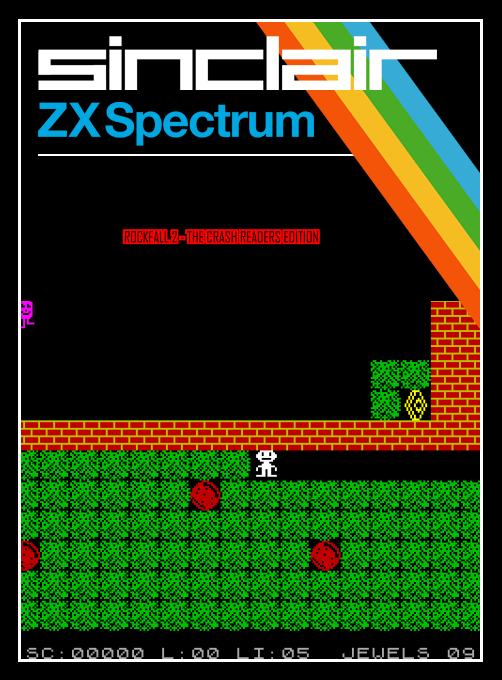 Rockfall II - The Crash Readers Edition — box-2D (SS)