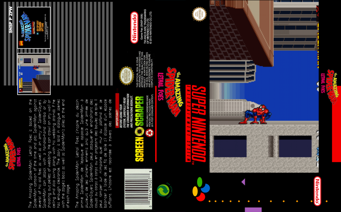 Amazing Spider-man - Lethal Foes The — box-texture (SS)