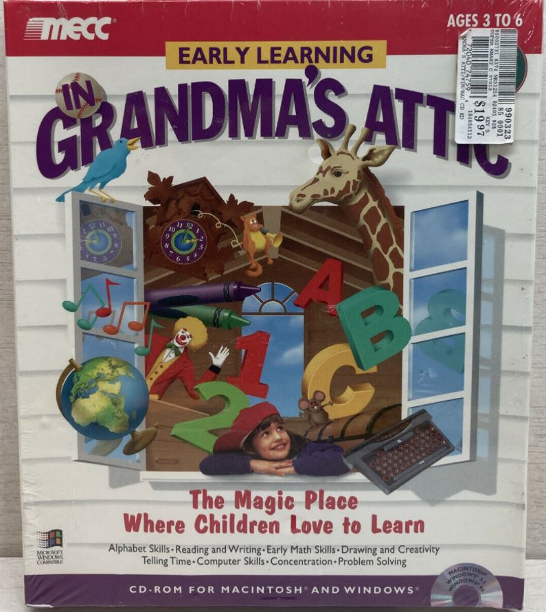 In Grandma's Attic box art